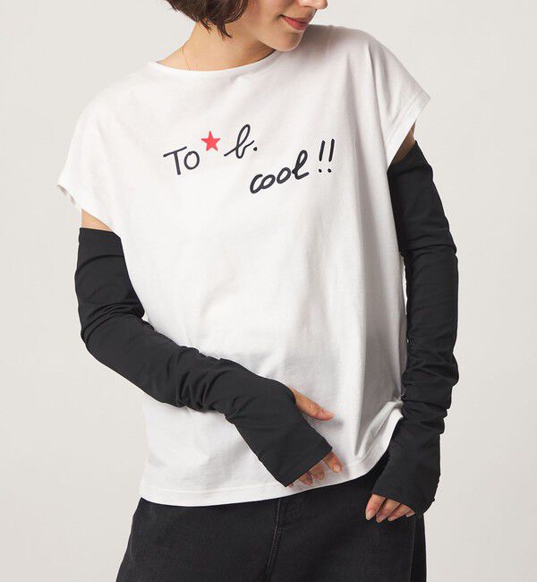 UNITED ARROWS green label relaxing「【WEB限定】アームカバー UVカット 遮熱 接触冷感」|その他|BLACK