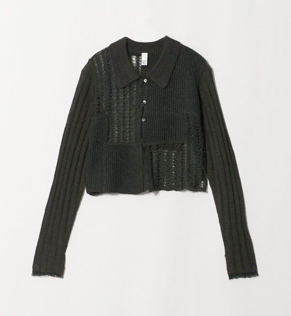 UNITED ARROWS green label relaxing「【別注】＜tyn.TGOR＞パネル カラー カーディガン」|カーディガン|