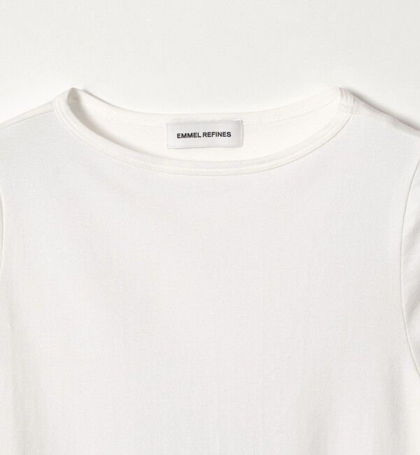 EMMEL REFINES「＜EMMEL REFINES＞EM バルーン ドッキング ボートネック プルオーバー」|Tシャツ・カットソー|