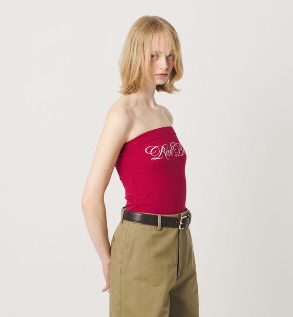 ER「＜ER＞ジャージープリントベアトップ」|Tシャツ・カットソー|