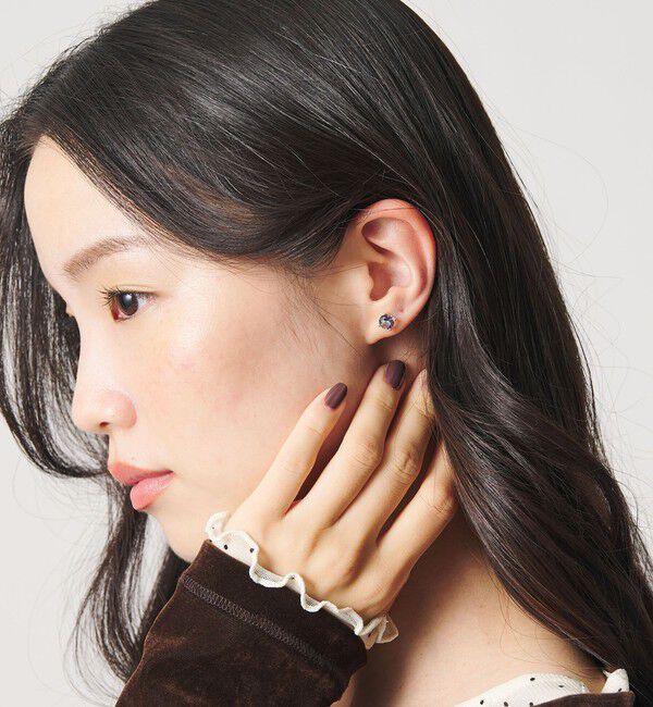 BEAUTY&YOUTH UNITED ARROWS「＜BAITS＞ミスティックトパーズ ピアス/6mm」|ピアス|