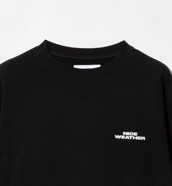 NICE WEATHER「＜NICE WEATHER＞ロゴ スウェット」|Tシャツ・カットソー|
