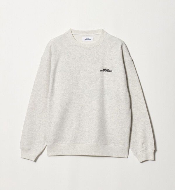 NICE WEATHER「＜NICE WEATHER＞ロゴ スウェット」|Tシャツ・カットソー|