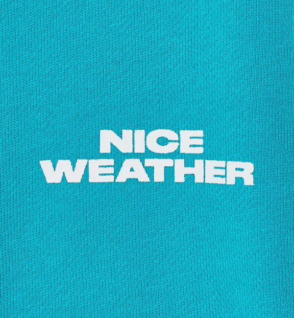 NICE WEATHER「＜NICE WEATHER＞ロゴ スウェット」|Tシャツ・カットソー|