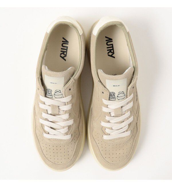 BEAMS SELECTION for WOMEN「AUTRY / MEDALIST ローカット  スエード スニーカー」|スニーカー|