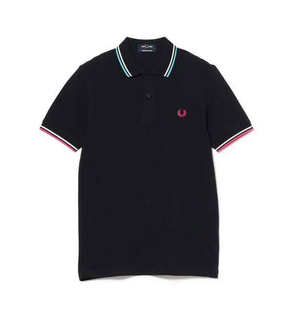 BEAMS「BEAMS｜【別注】FRED PERRY / M3600 Tipped Polo Shirt｜ポロシャツ｜コットン100％ 鹿の子｜配色 」|ポロシャツ|