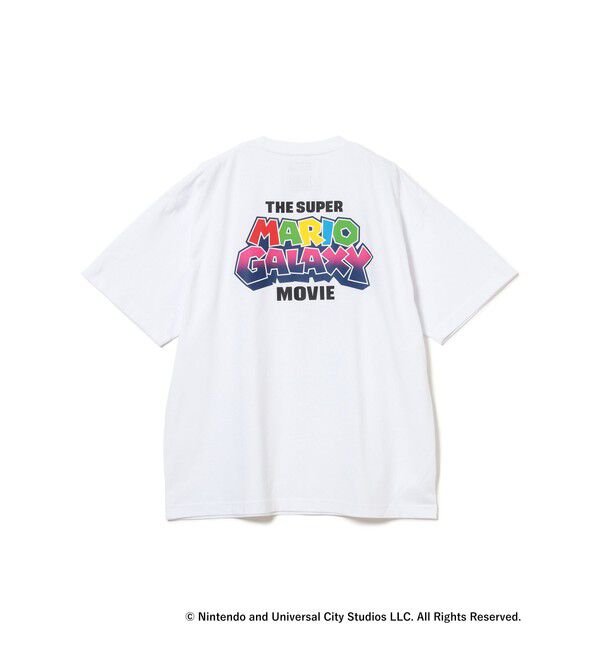 BEAMS「ザ・スーパーマリオギャラクシー・ムービー / LOGO TEE」|Tシャツ・カットソー|