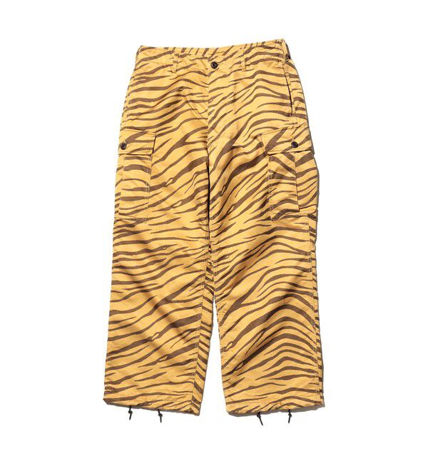 BEAMS PLUS「MIL 6 Pocket Cotton Satin Jacquard」|チノ|
