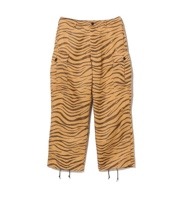 BEAMS PLUS「MIL 6 Pocket Cotton Satin Jacquard」|チノ|