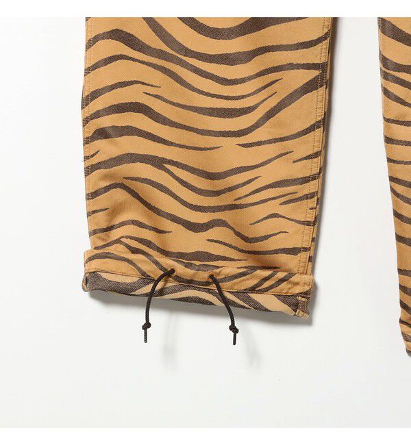 BEAMS PLUS「MIL 6 Pocket Cotton Satin Jacquard」|チノ|