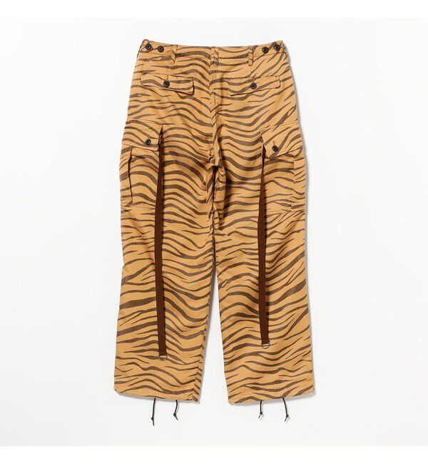BEAMS PLUS「MIL 6 Pocket Cotton Satin Jacquard」|チノ|