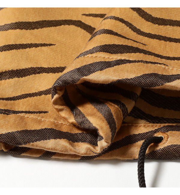 BEAMS PLUS「MIL 6 Pocket Cotton Satin Jacquard」|チノ|