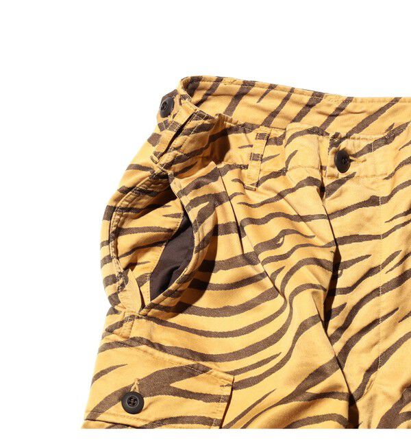 BEAMS PLUS「MIL 6 Pocket Cotton Satin Jacquard」|チノ|