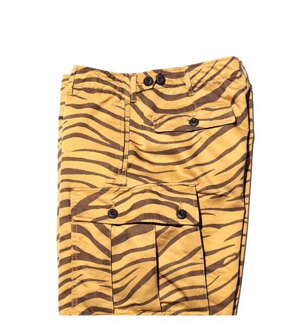 BEAMS PLUS「MIL 6 Pocket Cotton Satin Jacquard」|チノ|