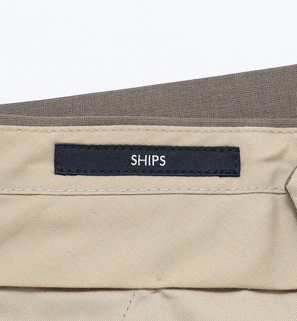 SHIPS「SHIPS: Reflax(R) ワイド スラックス」|チノ|