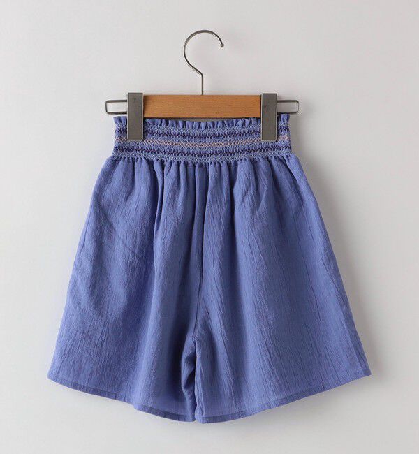SHIPS KIDS「SHIPS KIDS:140～150cm / スモッキング キュロット」|キュロット|