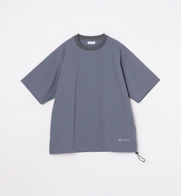 SHIPS any「【WEB限定】〈接触冷感/撥水〉ワッシャーナイロン スピンドル Tシャツ＋イージーショーツ セットアップ◇」|Tシャツ・カットソー|