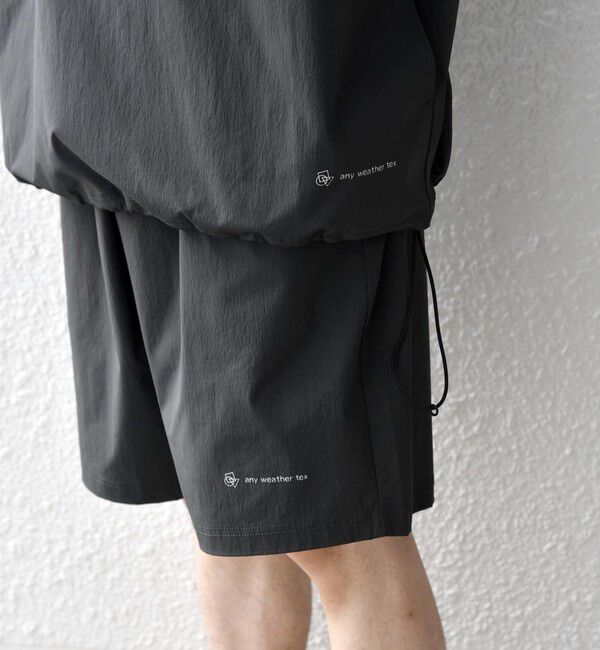 SHIPS any「【WEB限定】〈接触冷感/撥水〉ワッシャーナイロン スピンドル Tシャツ＋イージーショーツ セットアップ◇」|Tシャツ・カットソー|
