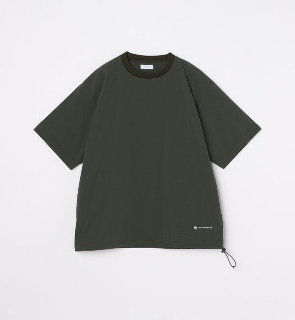 SHIPS any「【WEB限定】〈接触冷感/撥水〉ワッシャーナイロン スピンドル Tシャツ＋イージーショーツ セットアップ◇」|Tシャツ・カットソー|