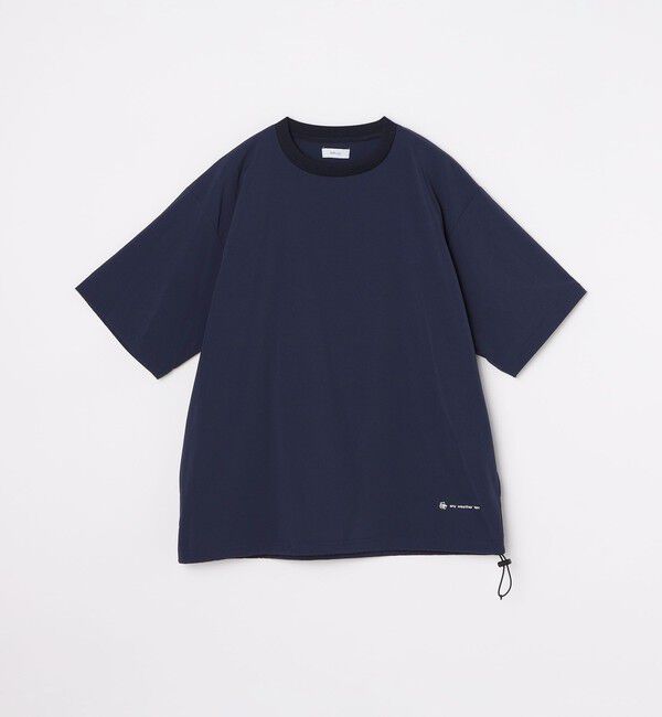 SHIPS any「【WEB限定】〈接触冷感/撥水〉ワッシャーナイロン スピンドル Tシャツ＋イージーショーツ セットアップ◇」|Tシャツ・カットソー|