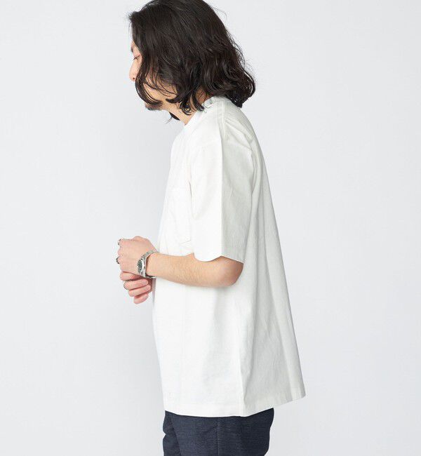 SHIPS「SHIPS: コットンUSA クルーネック ポケット Tシャツ」|Tシャツ・カットソー|
