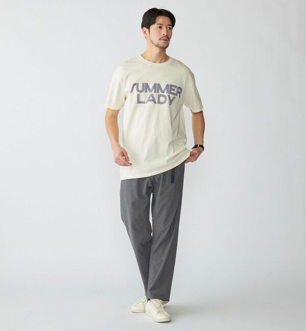 SHIPS「【SHIPS別注】THE DAY ON THE BEACH: ガーメントダイ プリント Tシャツ」|Tシャツ・カットソー|