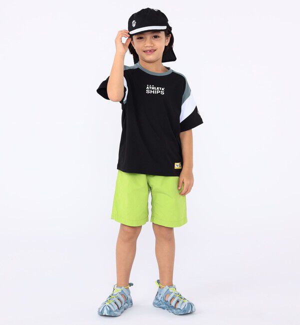 SHIPS KIDS「【SHIPS KIDS別注】ATHLETA:100～125cm /〈接触冷感〉TEE」|Tシャツ・カットソー|