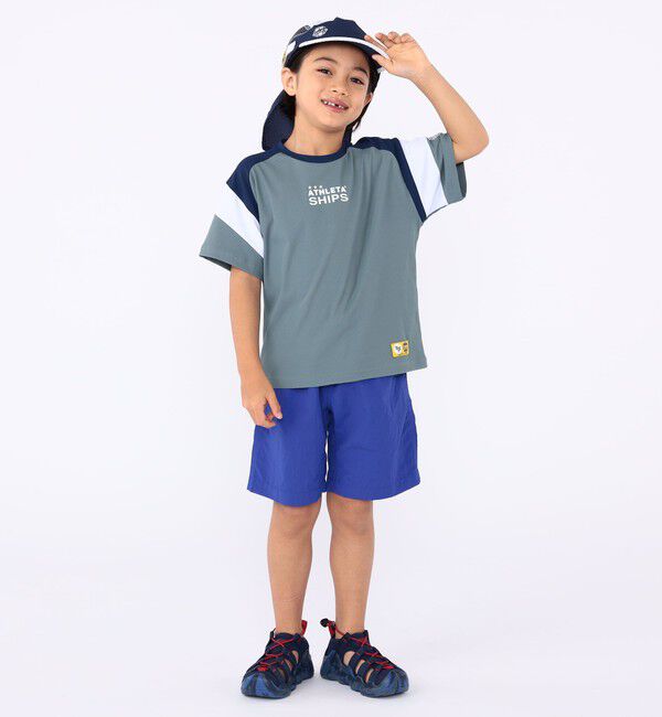SHIPS KIDS「【SHIPS KIDS別注】ATHLETA:100～125cm /〈接触冷感〉TEE」|Tシャツ・カットソー|
