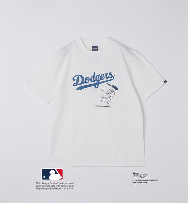 SHIPS「SHIPS: PEANUTS&times;MLB プリント Tシャツ」|Tシャツ・カットソー|