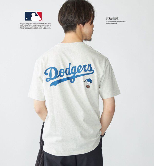 SHIPS「SHIPS: PEANUTS&times;MLB プリント Tシャツ」|Tシャツ・カットソー|