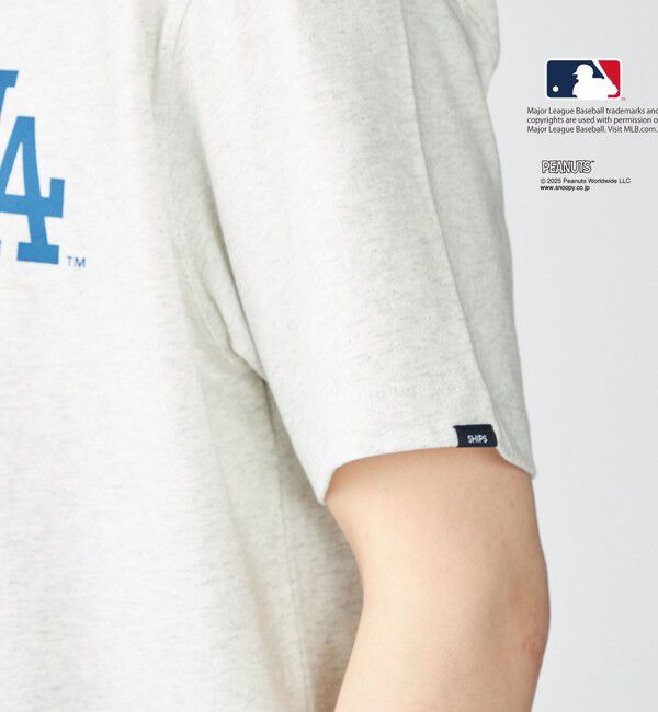 SHIPS「SHIPS: PEANUTS&times;MLB プリント Tシャツ」|Tシャツ・カットソー|