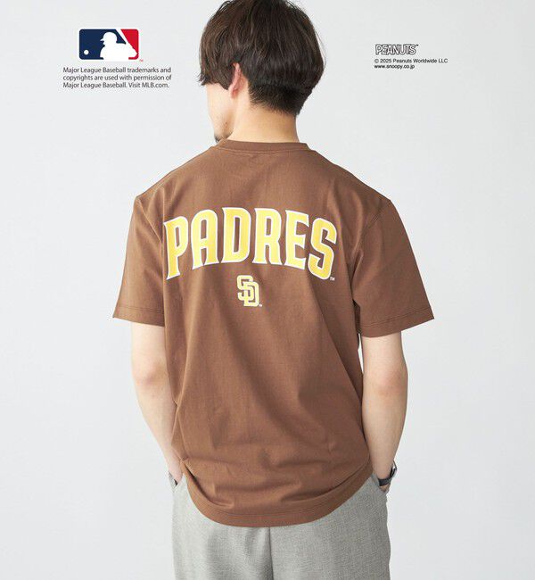 SHIPS「SHIPS: PEANUTS&times;MLB プリント Tシャツ」|Tシャツ・カットソー|