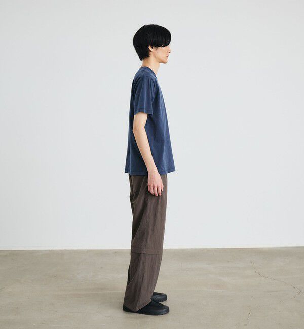 SHIPS「City Ambient Products: フラワー プリント フェード ピグメント Tシャツ」|Tシャツ・カットソー|