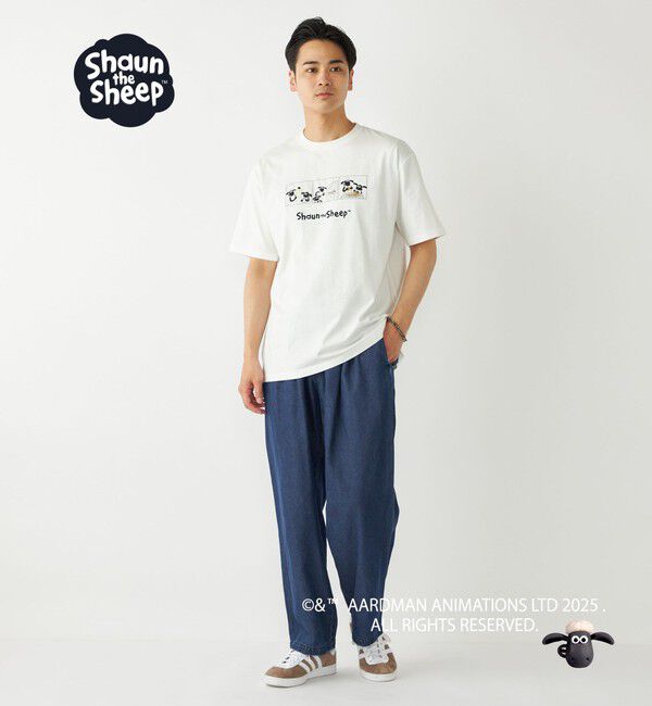 SHIPS Colors 「SHIPS Colors:ひつじのショーン コミック プリント Tシャツ◇」|Tシャツ・カットソー|