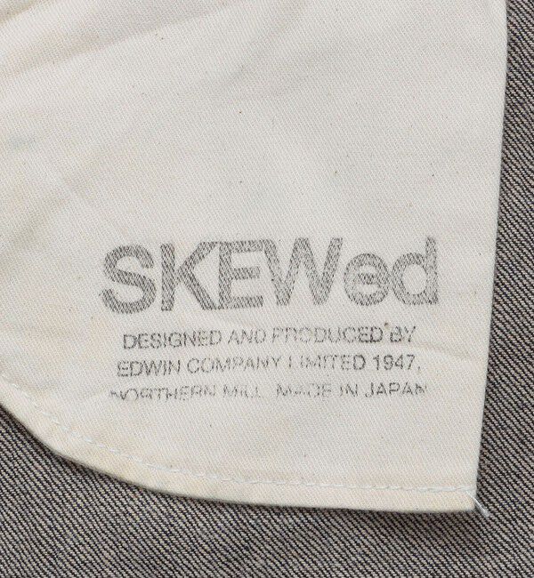 SHIPS「SKEWed: 201 ONE POCKET PANTS LV」|デニム|