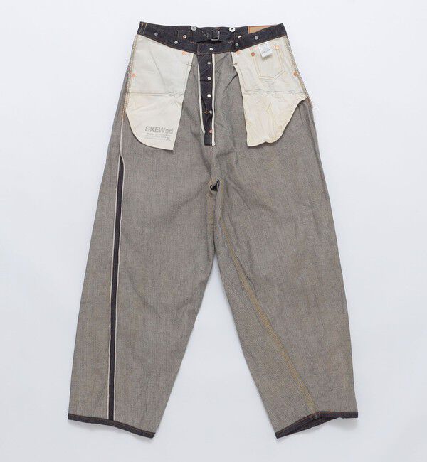 SHIPS「SKEWed: 201 ONE POCKET PANTS LV」|デニム|