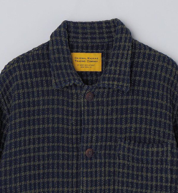 SHIPS「ORIGINAL MADRAS TRADING COMPANY: CHENILLE TWO WAY JACKET」|ブルゾン・スタジャン|