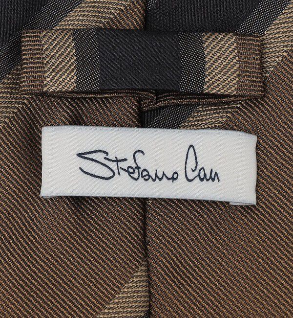 SHIPS「【SHIPS別注】Stefano Cau: シルク ストライプ ネクタイ」|ネクタイ・蝶ネクタイ|