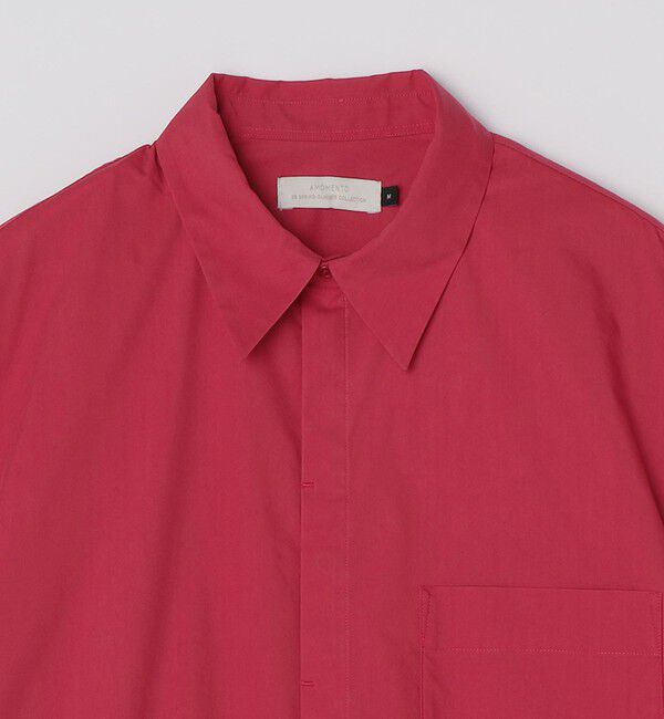 SHIPS「AMOMENTO: SQUARE POCKET OVER SHIRT」|シャツ・ブラウス|