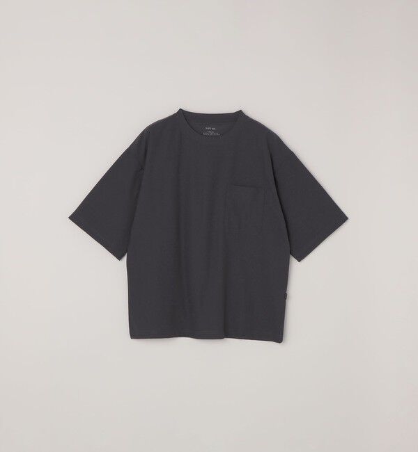 SHIPS any「SHIPS any: SOLOTEX(R) バックピケ リラックス ポケット付き ショートリーブ Tシャツ 26SS◇」|Tシャツ・カットソー|