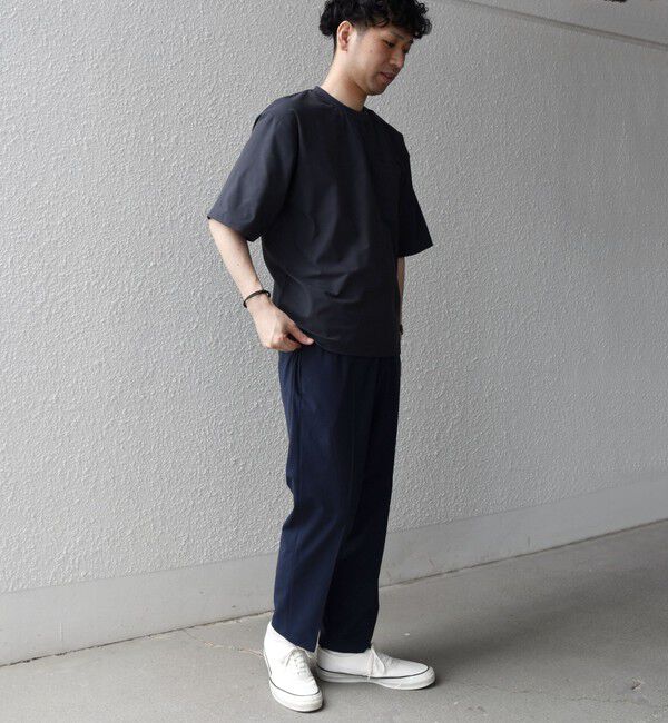 SHIPS any「SHIPS any: SOLOTEX(R) バックピケ リラックス ポケット付き ショートリーブ Tシャツ 26SS◇」|Tシャツ・カットソー|