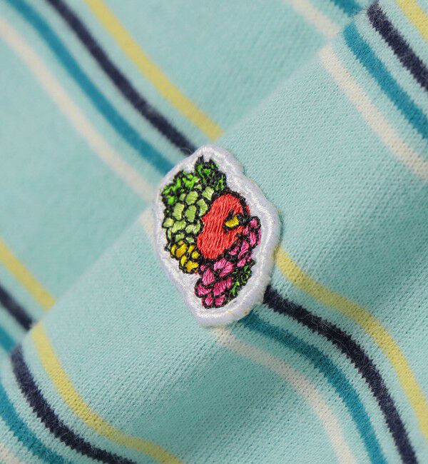SHIPS any「FRUIT OF THE LOOM:〈洗濯機可能〉マルチ ボーダー Tシャツ<KIDS>」|Tシャツ・カットソー|