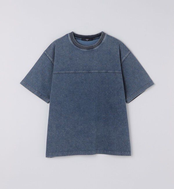 SHIPS Colors 「SHIPS Colors:カット デニム Tシャツ◇」|Tシャツ・カットソー|