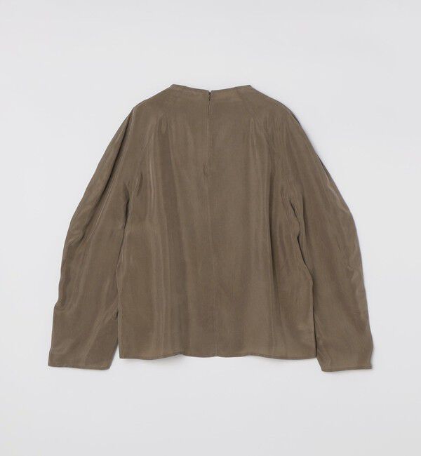 SHIPS「AMOMENTO: RAGLAN CUPRO TOP」|シャツ・ブラウス|
