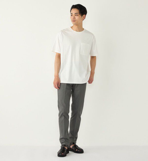 SHIPS Colors 「SHIPS Colors:〈吸水速乾・接触冷感・遮熱〉マルチファンクション ポケット Tシャツ◆」|Tシャツ・カットソー|