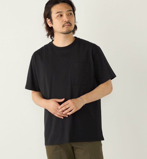 SHIPS Colors 「SHIPS Colors:〈吸水速乾・接触冷感・遮熱〉マルチファンクション ポケット Tシャツ◆」|Tシャツ・カットソー|