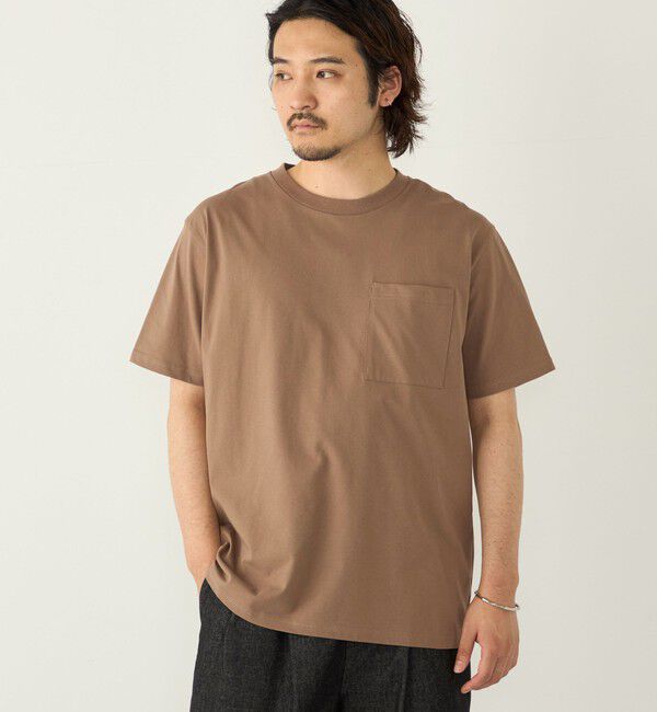 SHIPS Colors 「SHIPS Colors:〈吸水速乾・接触冷感・遮熱〉マルチファンクション ポケット Tシャツ◆」|Tシャツ・カットソー|