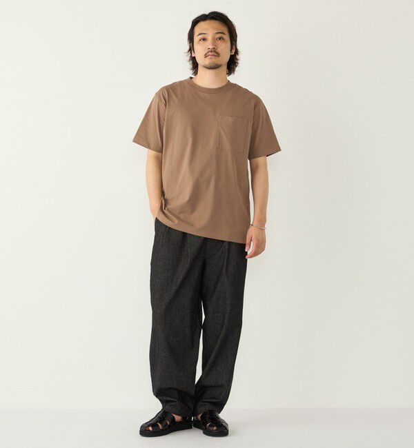 SHIPS Colors 「SHIPS Colors:〈吸水速乾・接触冷感・遮熱〉マルチファンクション ポケット Tシャツ◆」|Tシャツ・カットソー|