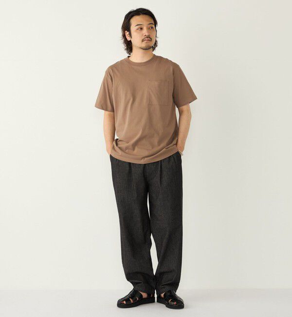 SHIPS Colors 「SHIPS Colors:〈吸水速乾・接触冷感・遮熱〉マルチファンクション ポケット Tシャツ◆」|Tシャツ・カットソー|