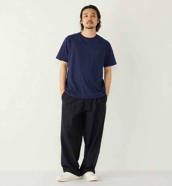 SHIPS Colors 「SHIPS Colors:〈吸水速乾・接触冷感・遮熱〉マルチファンクション ポケット Tシャツ◆」|Tシャツ・カットソー|